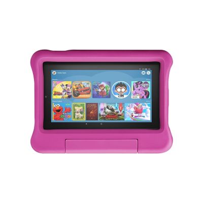 Amazon Fire HD 8 Kids tablet, 8" HD display, ages 3-7, 32 GB + FREE Kid-Proof Case-Pink
