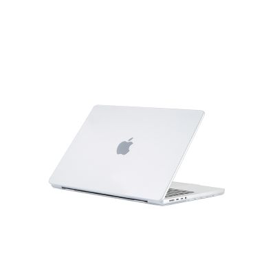 Green Lion Carbon Fiber Grain Ultra-Silm Hard Shell Case for MacBook Air 13 2020-Smoke Clear