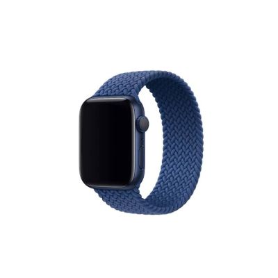 Green Lion Sololoop Adjustable Strap for Apple Watch 42/44/45mm-Blue