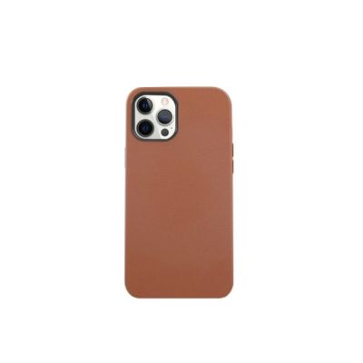 Green Lion Vegan Leather Case For iPhone 13 Pro 6.1"-Brown