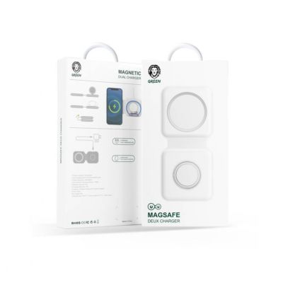 Green Lion Magnetic Dual Wireless Charger