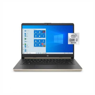 HP Notebook 14-dq1038wm, 14" HD Display, Intel Core i3-1005G1 1.2 GHz, 4GB RAM, 128 GB SSD, Intel UHD Graphics, Windows 10