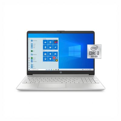 HP Laptop 14-dq1077wm, 14" HD Display, Intel Core i3-1005G1 1.2 GHz, 8GB RAM, 256GB SSD, Intel UHD Graphics, Windows 10