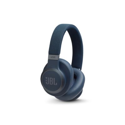 JBL LIVE 650BTNC - Wireless Over-Ear Noise Cancelling Headphones-Blue