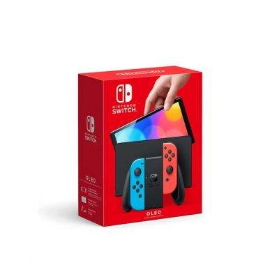 Nintendo Switch - OLED Model Neon Red and Blue Console
