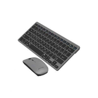 Porodo Super Slim and Portable Bluetooth Keyboard with Mouse English and Arabic