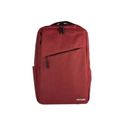 Porodo Lifestyle Nylon Fabric Laptop Backpack 15.6 with USB Charging Port