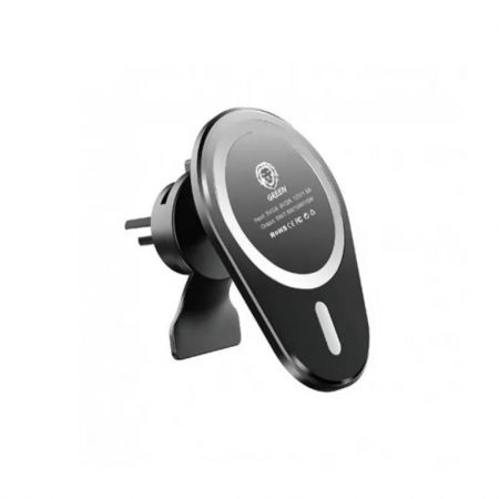 Green Lion Magnetic Wireless Car Charger and Car Mount 15W