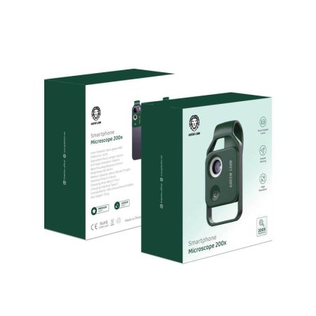Green Lion Smartphone Microscope 200X 