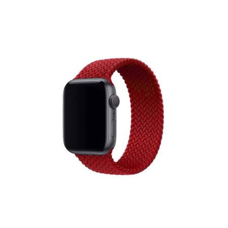 Green Lion Sololoop Adjustable Strap for Apple Watch 42/44/45mm-Red