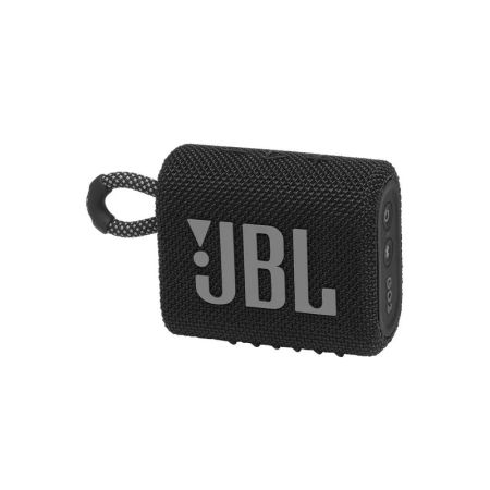 JBL Go 3 Portable Waterproof Speaker- Black