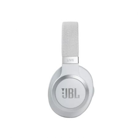 JBL Live 660NC - Wireless Over-Ear Noise Cancelling Headphones with Long Lasting Battery and Voice Assistant-White