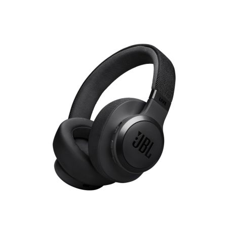 JBL Live 770NC Wireless Over-Ear Headphones with True Adaptive Noise Cancelling - Black