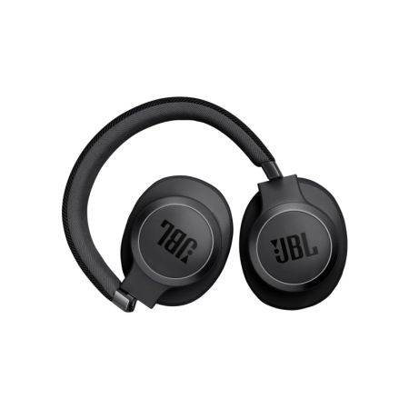 JBL Live 770NC Wireless Over-Ear Headphones with True Adaptive Noise Cancelling - Black