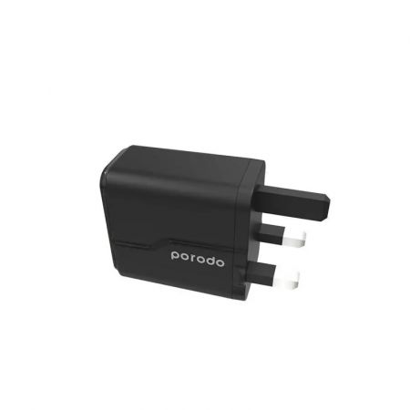 Porodo Dual Port Wall Charger PD 20W QC 3.0 UK 
