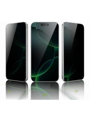 Green Lion Diego Pet Privacy Screen Protector For iPhone 17 Pro - Black