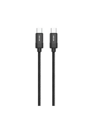 Green Lion USB-C to USB-C Braided Zinc Alloy Cable 60W 1M - Black