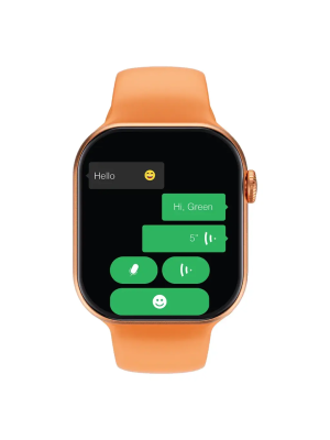 Green Lion Flex 46 2.06" IPS Smart Watch - Orange