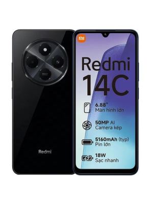Xiaomi Redmi Note 14 Dual SIM 6GB RAM 128GB 4G 2024 Midnight Black (Brand New)