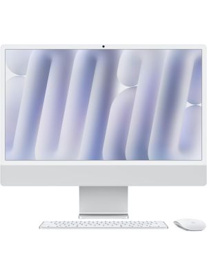 Apple iMac 24 inch All-in-One M4 chip Built for Apple Intelligence  10 Core CPU - 10 Core GPU - 16GB RAM 512GB SSD - Silver
