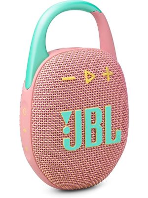 JBL Clip 5 Waterproof Portable Bluetooth Speaker - Pink