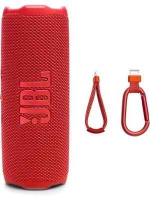 JBL Flip 7 Waterproof Portable Bluetooth Speaker - Red