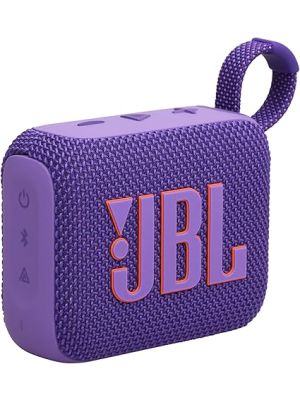 JBL GO 4 Portable Waterproof Wireless Speaker Purple (IMP)