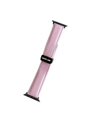 Green Lion Genuine Leather Buckle Watch Band 42/44/45/49mm - Pink