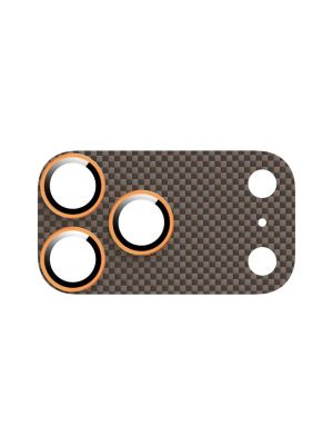 Green Lion HD Plus Camera Lens For iPhone 17 Pro/17 Pro Max - Orange Aluminium