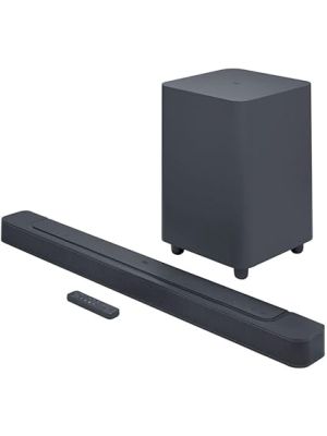 JBL BAR 500 5.1 Channel Soundbar with Multibeam Dolby Atoms - Black (IMP)