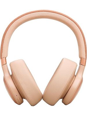 JBL Live 770NC Wireless Over-Ear Noise Cancelling Headphones - Sandstone