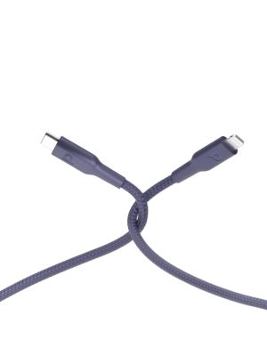 Powerology New Braided Type-C To Lightning Cable 2M PD 60W- Purple