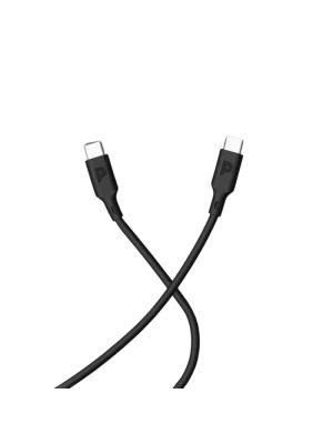 Powerology USB-C TO USB-C Data & Charge Cable 2M 100W PD -Black