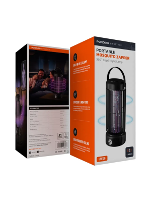 Porodo Lifestyle Portable Mosquito Zapper - Black