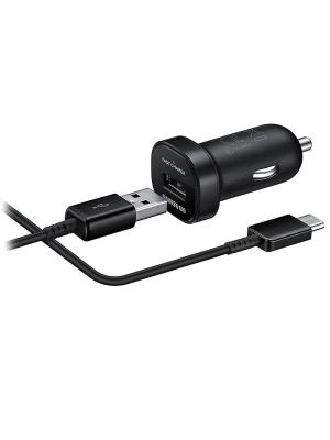 Samsung Galaxy Car Charger Mini 18W With Type-C Cable Black
