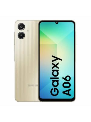 Samsung Galaxy A06 Dual SIM 4GB RAM 64GB 4G LTE 2024 Gold (Brand New)