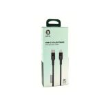Green Lion Braided USB-C To Lightning Cable 1M PD 20W - Black